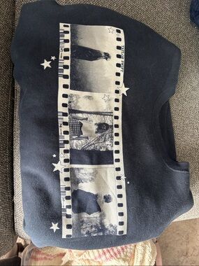 folklore Album Film Strip Crewneck Pullover XL